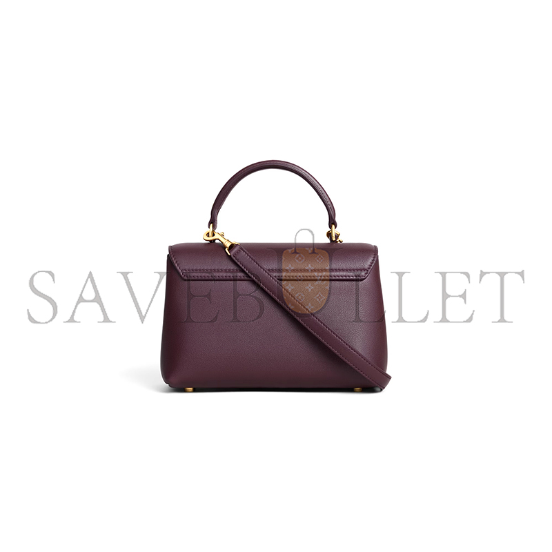 ce1i*e teen nino bag in S*pple grained calfskin 118113fxk.28dg (20.5*13*8cm)